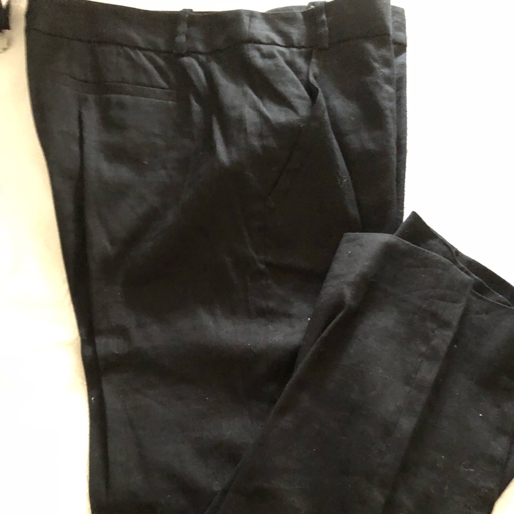 DVF linen trousers pants